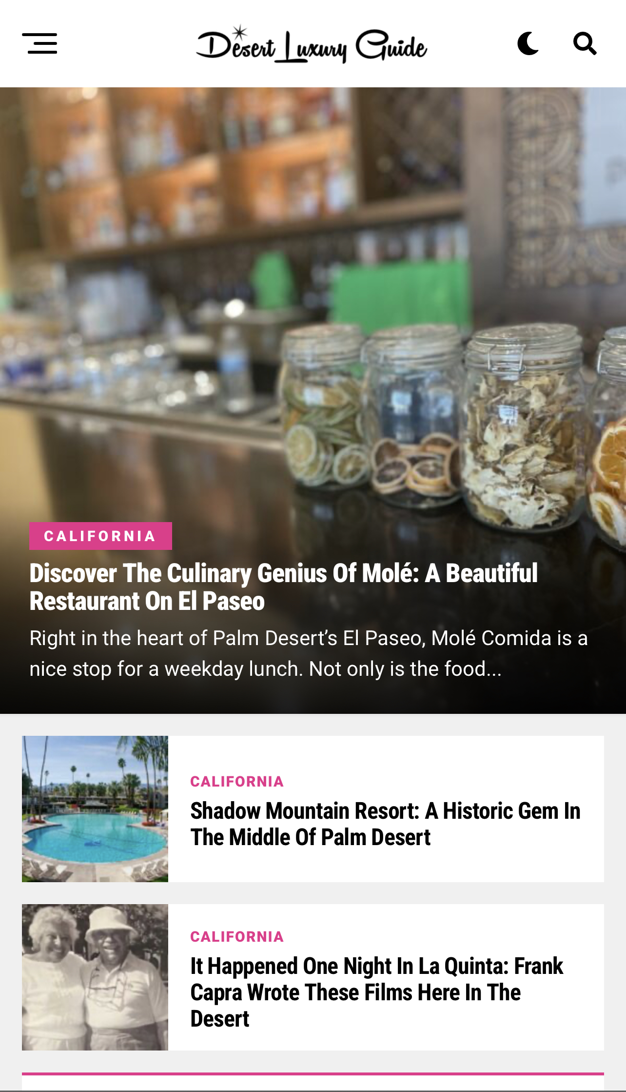 Desert Luxury Guide by Revitalize Web