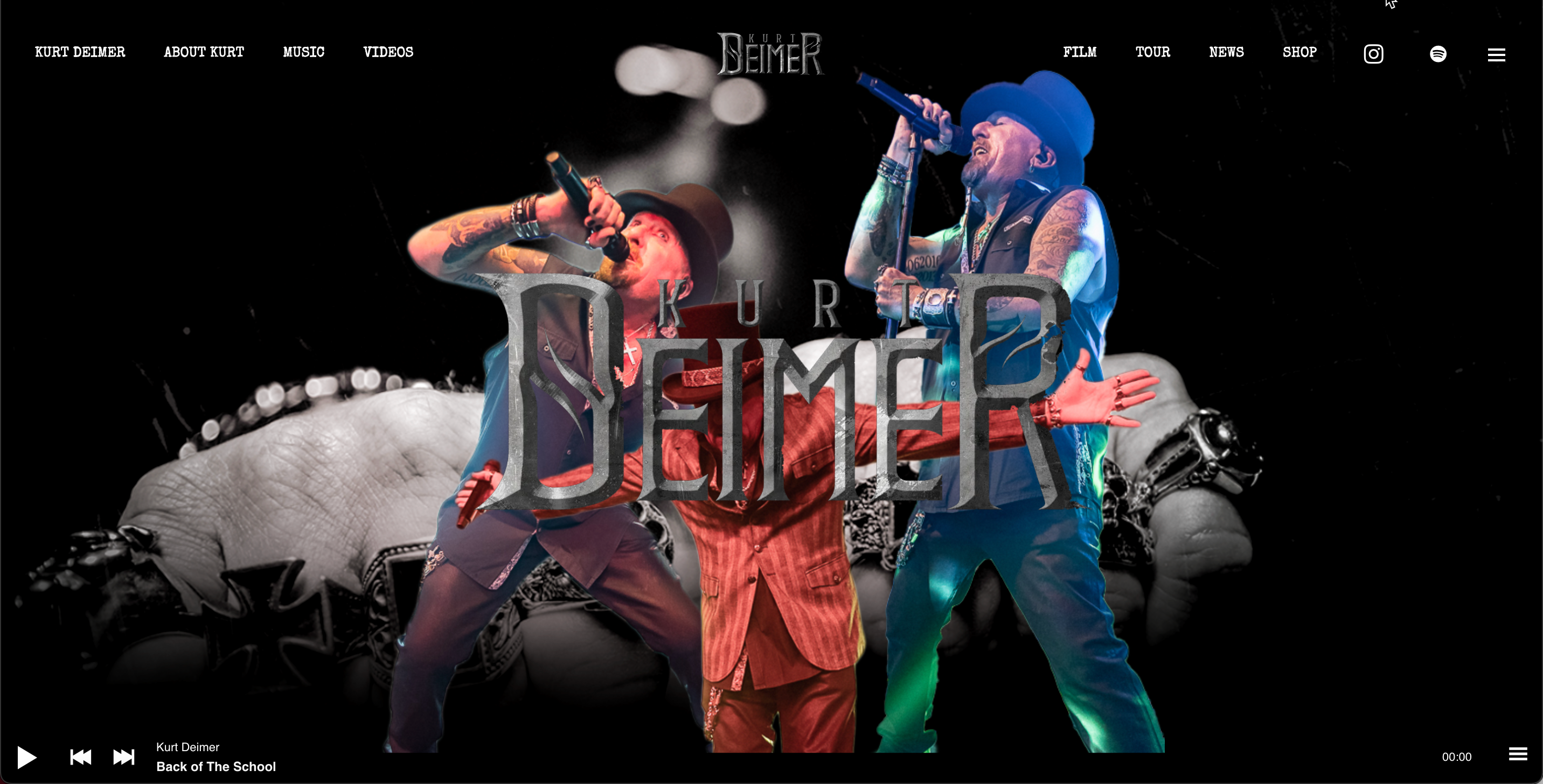 kurt deimer website by revitalize web